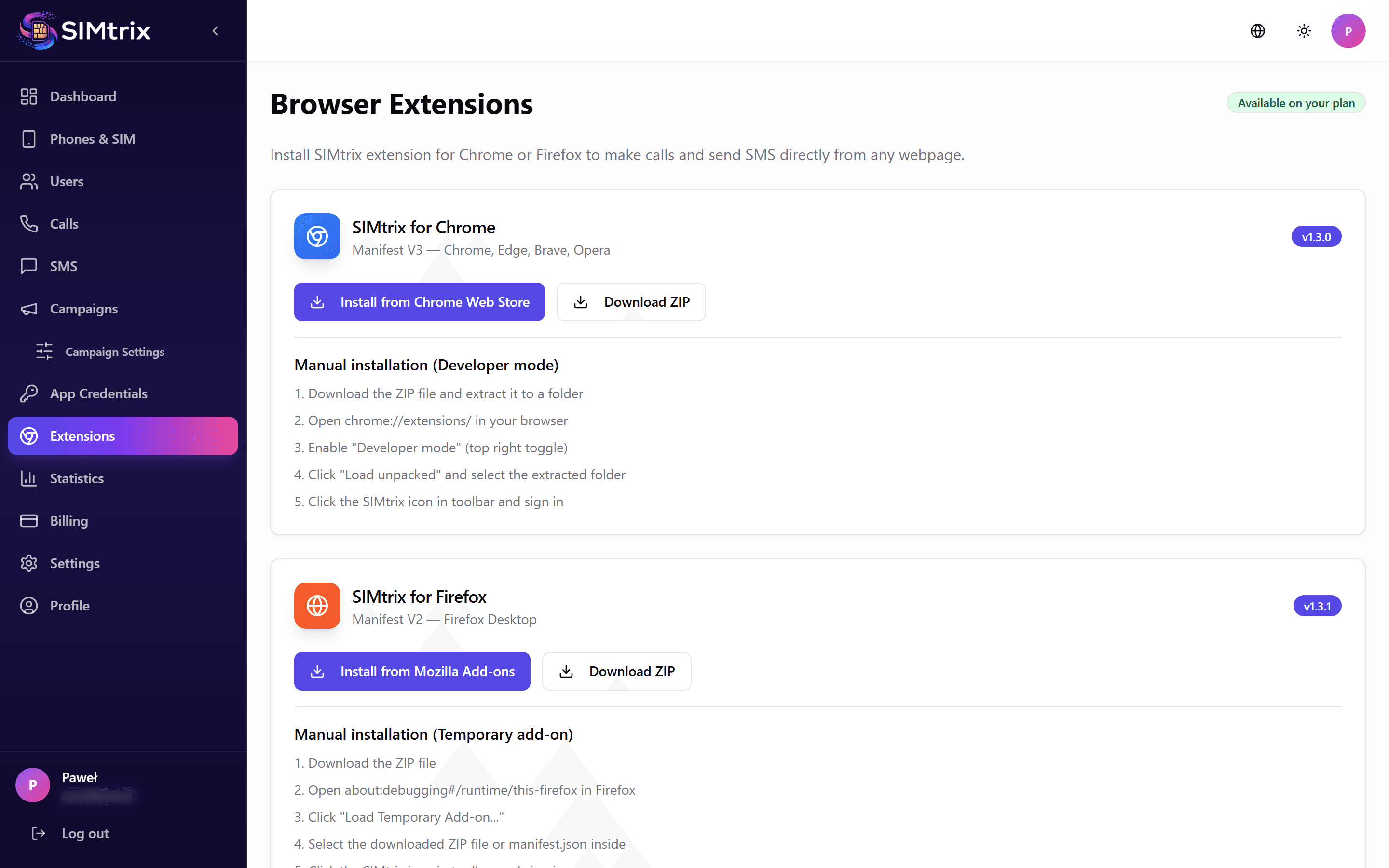 Chrome Extension Setup